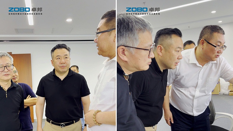 ZOBO樱桃视频免费下载版张新峰与协会领导走访中建电子信息技术有限公司，共商发展大计