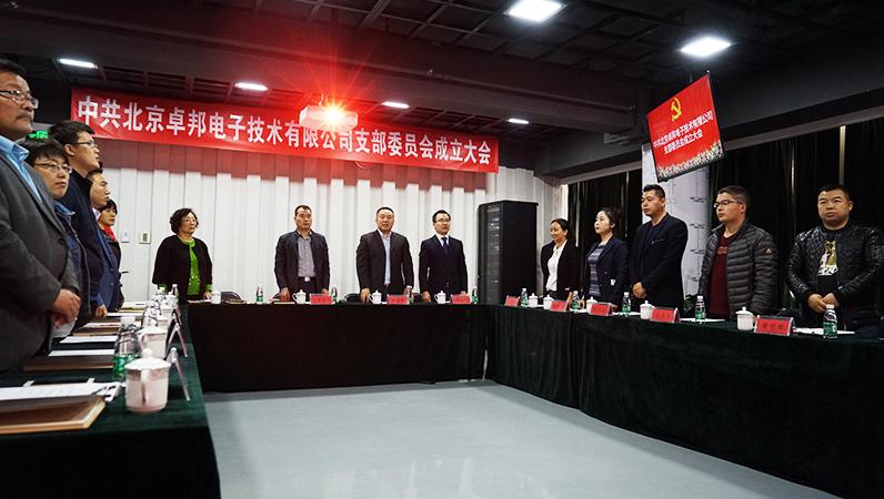 中共北京樱桃视频免费下载版电子技术有限公司支部委员会成立（一）